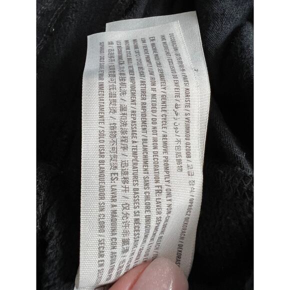 Abercrombie & Fitch Women's Spell Out Jogger Sweatpants Drawstring Black Size XS - Picture 7 of 7